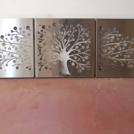 Laser Cut Metal Wall Art