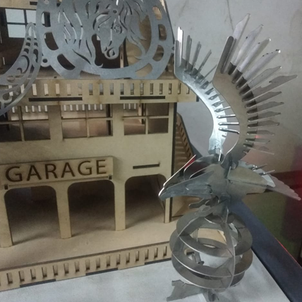 Laser Cut Metal Wall Art